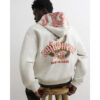 Cotton Shirohebi Snake Hoodie in Grey