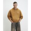 Orange Oversized Fit Paris Crest Hoodie