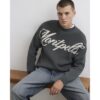 Oversized Fit Knit Montpellier Jumper in Khaki