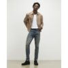 Skinny Fit Ripped Jeans in Blue