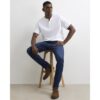Skinny Fit Stretch Jeans in Blue