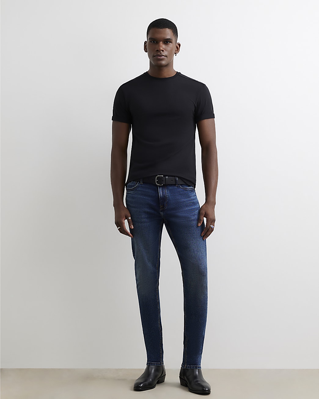 Spray on Jeans in Blue - Image 2 Spray on Jeans in Blue