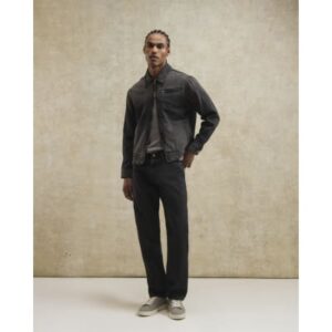 Straight Fit Jeans in Black