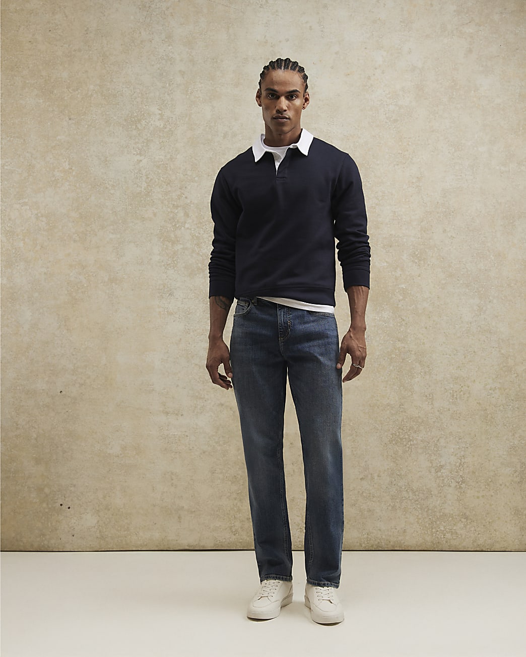 Straight Fit Jeans in Blue - Image 2 Straight Fit Jeans in Blue