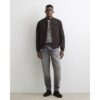 Tapered Fit Jeans in Grey
